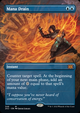Mana Drain Double Masters 2022 Alternate Art